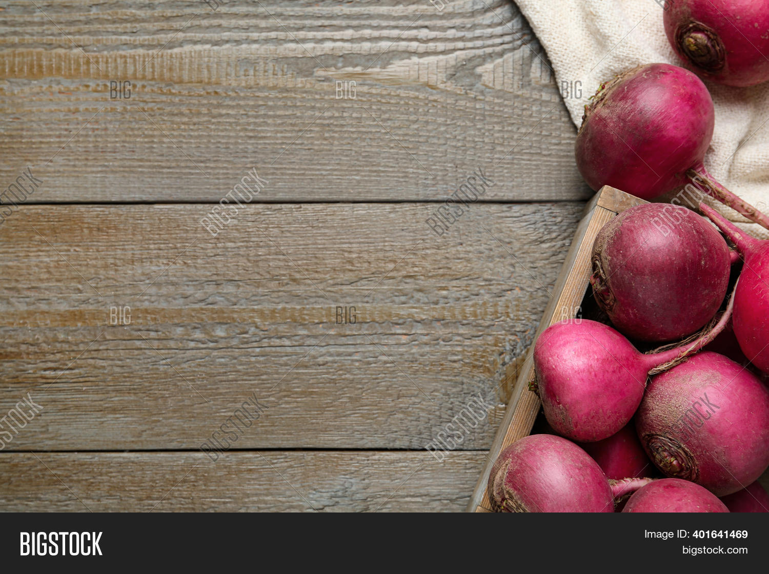 Red Turnips On Wooden Image & Photo (Free Trial) Bigstock