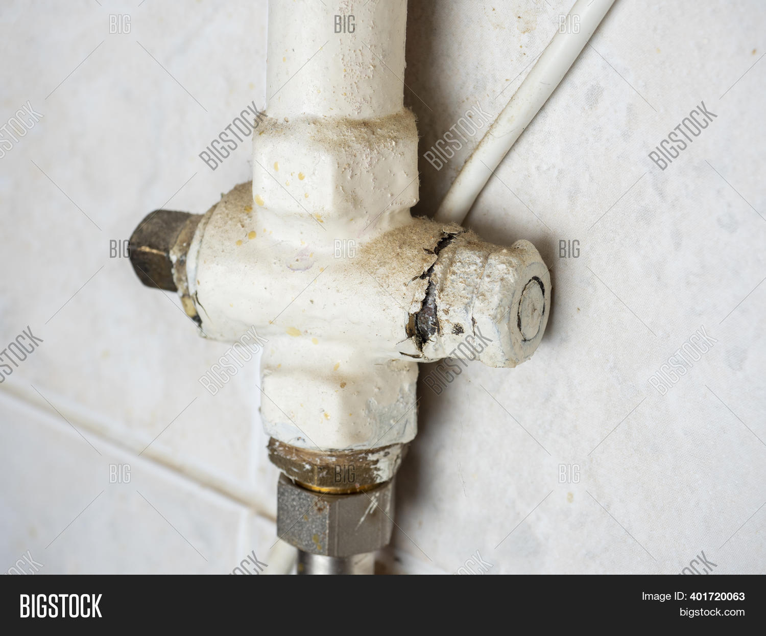Old Gas Valve On Pipe Image & Photo (Free Trial) Bigstock