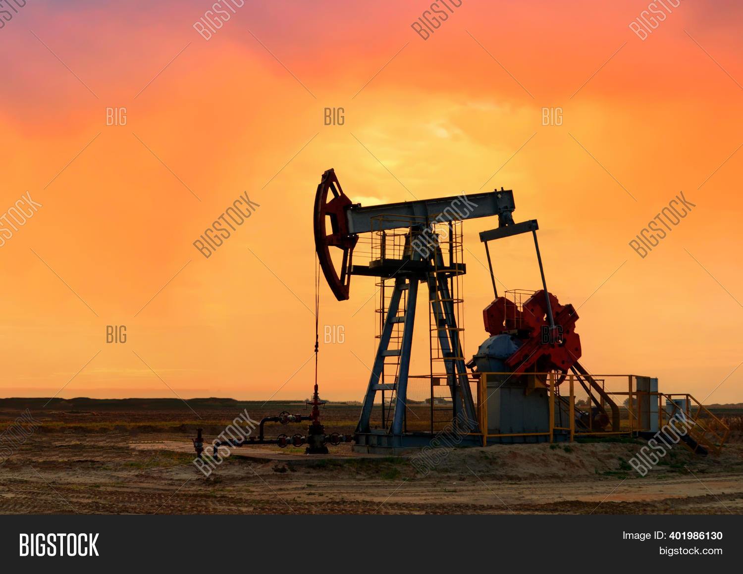 Crude Oil Pump Jack Image & Photo (Free Trial) Bigstock