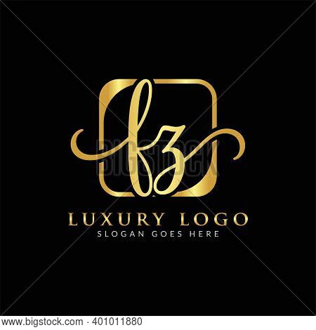 Initial Fz Letter Logo With Creative Modern Business Typography Vector Template. Creative Letter Fz 