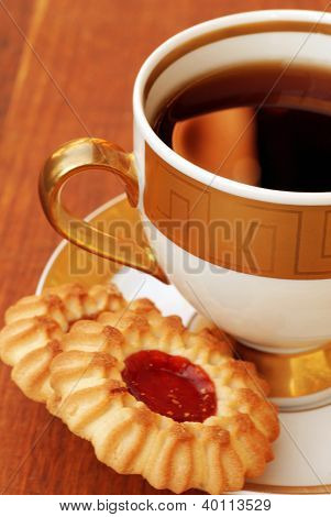 ถ้วยชากับคุกกี้