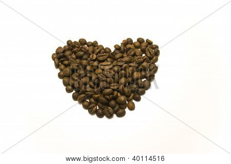 coffee heart