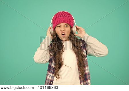 Lets Enjoy The Party. Little Kid Casual Style. Autumn Mood Tune. Small Child Long Hair Enjoy Stereo.