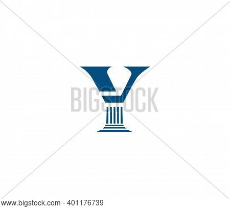 Y Alphabet Law Firm Logo Design Concept