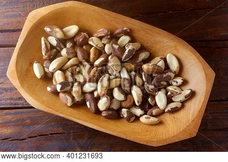 Chestnuts From Para Or Brazil Nuts, In Portuguese: Castanha-do-pará Or Castanha-do-brasil, In The Bo