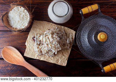 Cocada (coconut Sweet) Is A Coconut-based Candy, Traditional In Several Regions Of The World, Widely