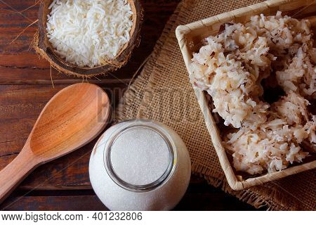Cocada (coconut Sweet) Is A Coconut-based Candy, Traditional In Several Regions Of The World, Widely