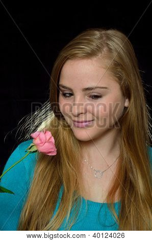 MÃ¤dchen mit einer rose