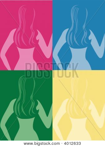Žena v barvě - pocta Andy Warhol