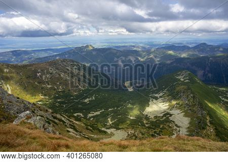 Beautiful View From The Top Of Salatin. Western Tatras. Slovakia.