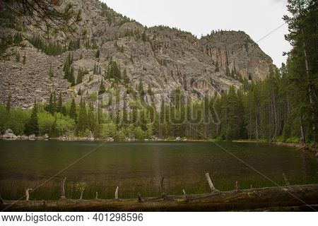 Lake Kathleen In The Beartooth Mountains, Montana