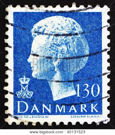 Postage Stamp Denmark 1975 Margrethe, Queen Of Denmark
