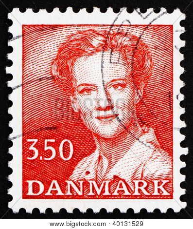 Briefmarke 1990 DÃ¤nemark Margrethe, KÃ¶nigin von DÃ¤nemark