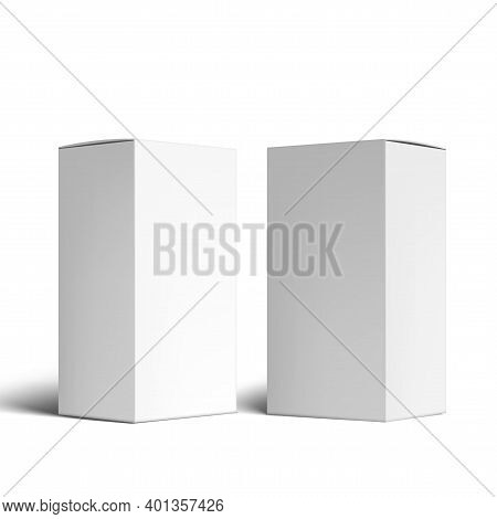 Various Angle 3d Blank Package Box Set