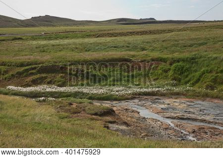 Seltun Geothermal Area In Krysuvik, Reykjanes Peninsula, Iceland
