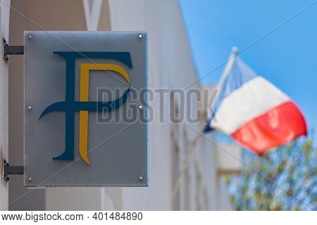 Paris, France - November 10 2015: Outside Of The Entrance Of The 
