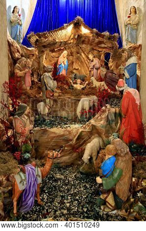 Presepio In Igreaja De Salvador