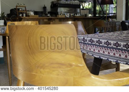 Modern Coffee Shop Cozy Interior, Stock Photo