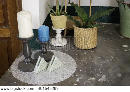 Modern Coffee Shop Cozy Interior, Stock Photo