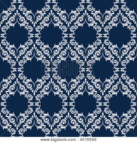 蓝色和白色的叶子