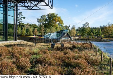 Soesterberg, Netherlands - November 10, 2020: Supermarine Spitfire Is A British Single-seat Fighter