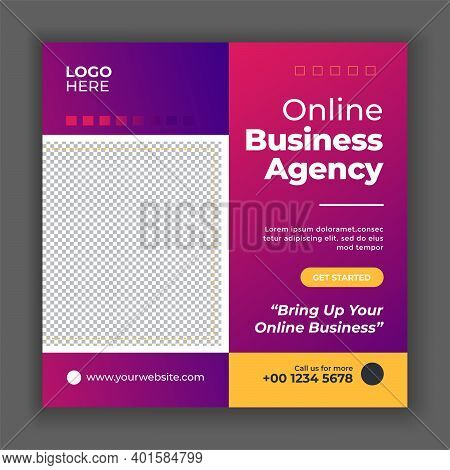 Digital Business Marketing Social Media Banner Design