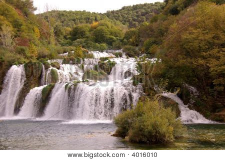 Il fiume Krka In Croazia
