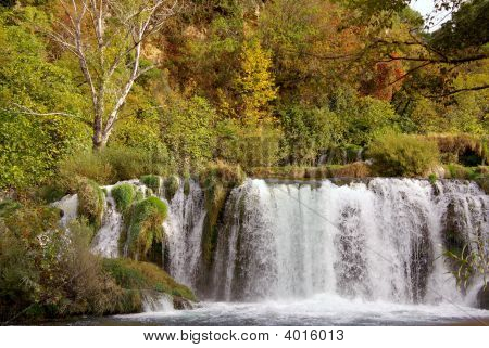 Il fiume Krka In Croazia
