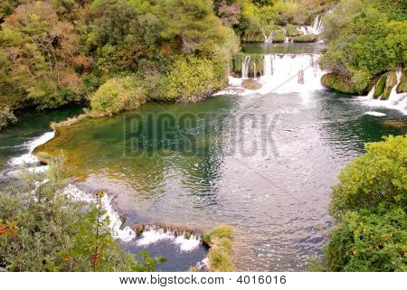 Il fiume Krka, Croazia