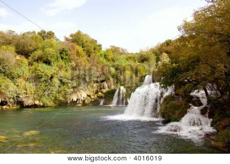 Il fiume Krka, Croazia