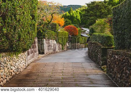 Chiran, Kagoshima, Japan at the Samurai District.