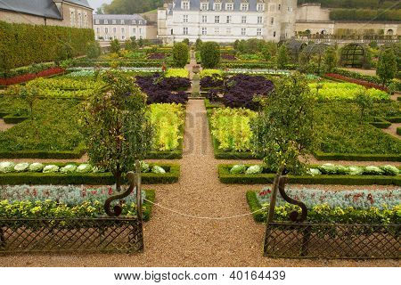zahrada zámku Villandry, Francie