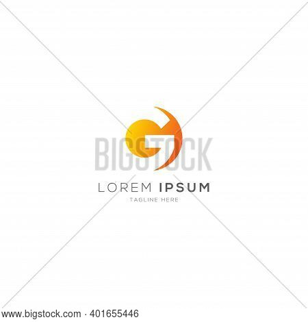Simple G Latter Logo Design Template Vector