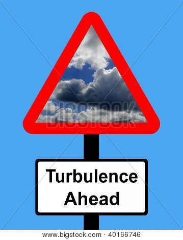 Varování Turbulence dopředu