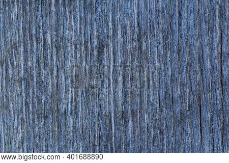 Gray Blue Wooden Background With Vertical Boards
