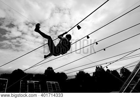 An Obstacle Race Called Spartan Race, Which Took Place In Liberec