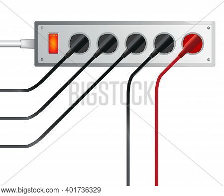 Electric Extension Cable, Different Electrical Energy In The Cable