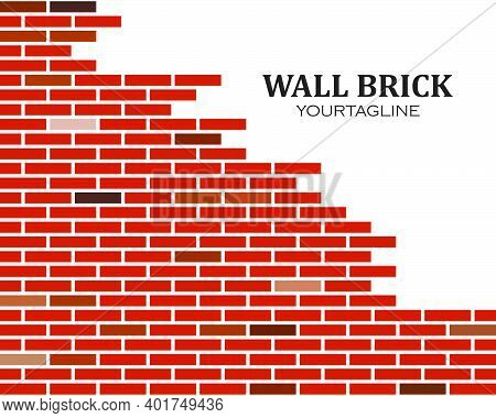 Wall Brick Vector Illustration Background
