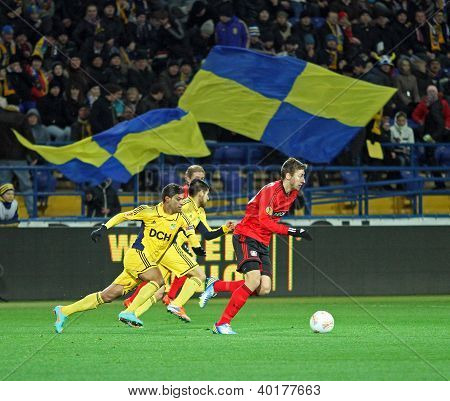 Metalist Kharkiv Vs Bayer Leverkusen Match