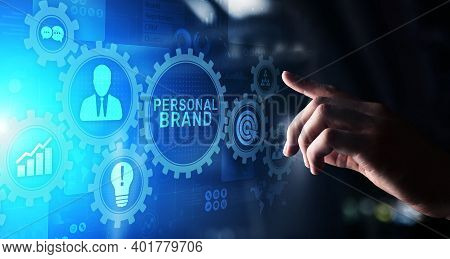 Personal Branding Brand Development Business Education Concept.