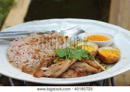 Arroz de cerdo