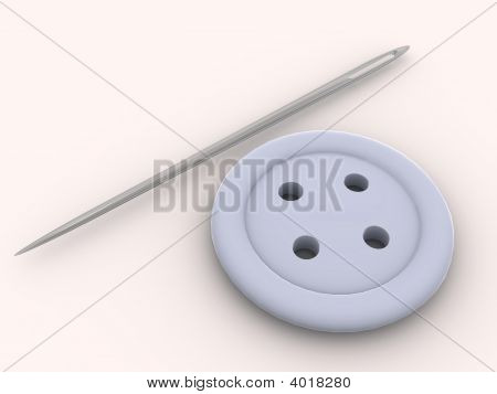 버튼 및 바늘