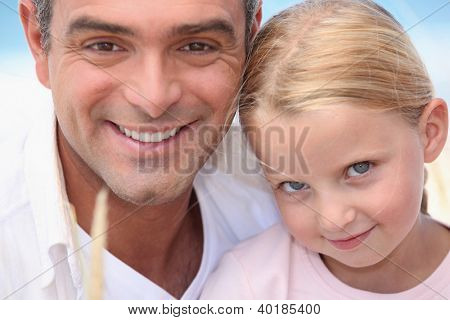 Portret ojca i córkę