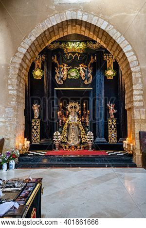 Cordoba, Spain - November 02, 2019: San Lorenzo Church In Cordoba, Andalusia, Spain. It Was Built Be