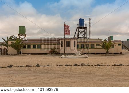 House In The Holiday Complex Wlotzkasbaken In The North Of Swakopmund, Namibia