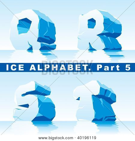 Ice alfabet.