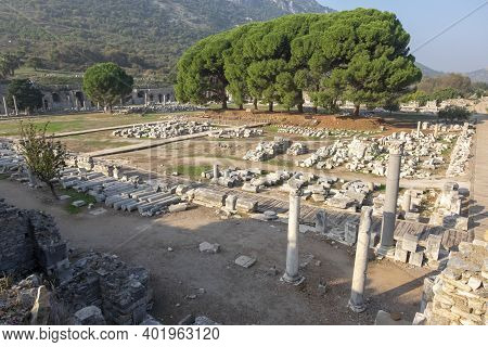 Graveyard For Nobles In Ephesus Ancient City