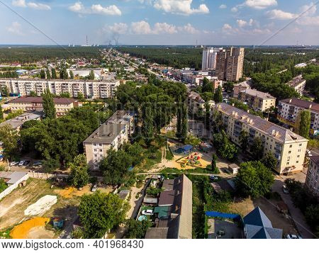 View Of Levoberezhny District And Zoya Kosmodemyanskaya Street In Lipetsk, Russia
