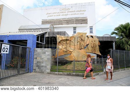 Sculpture Of Santa Dulce