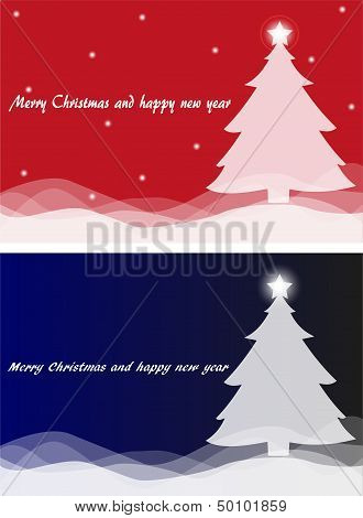 vector Christmas card